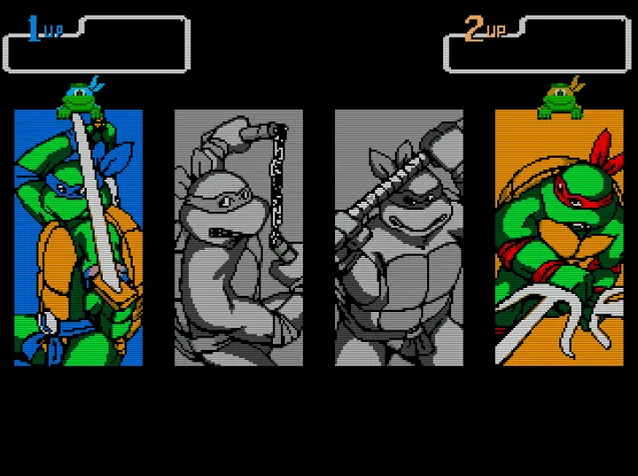 TMNT: The Arcade Game — port a Sega Mega Drive — captura 2